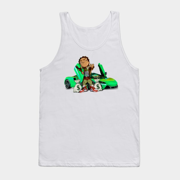 Boondocks Drip Tank Top by CazzyShop